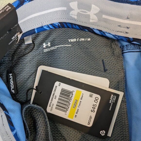 ⭐ NWT. Under Armour Field Golf Shorts. Academy/Victory blue. - Picture 4 of 5